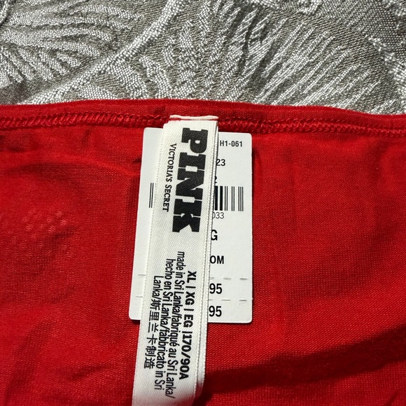PINK Victoria's Secret Bold Red Panties - Picture 3 of 4